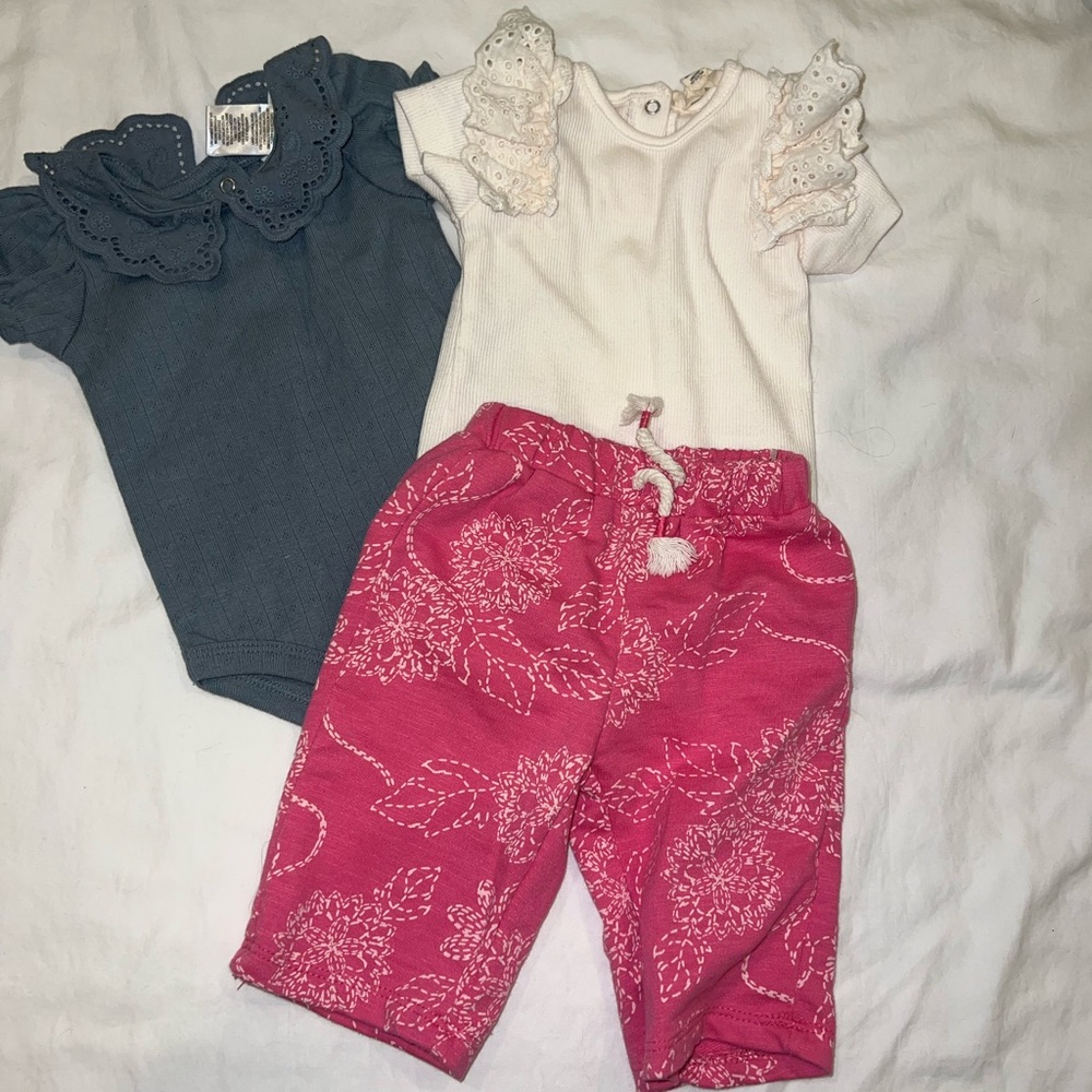 NWOT Jessica Simpson outfit and Nicole Miller shirt
